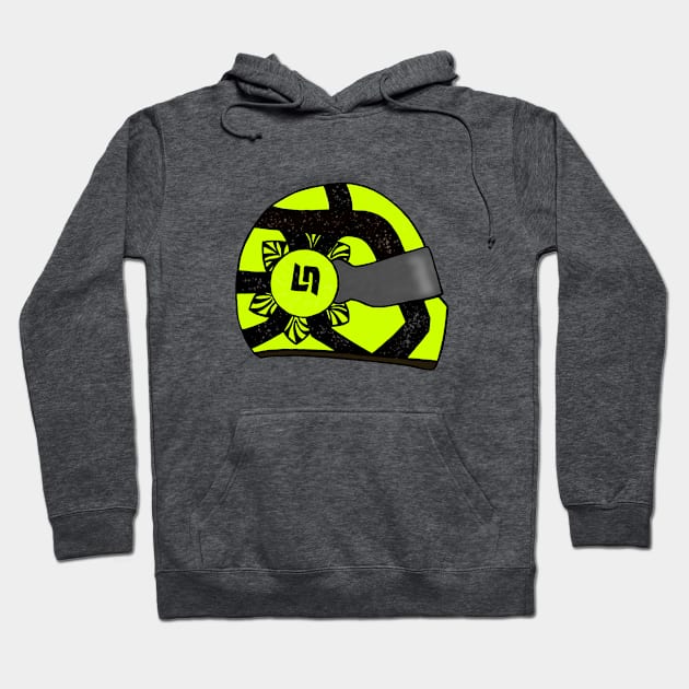 Helmet Hoodie by Bookfay Shop